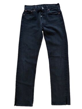 Vintage Black Levi's 501 Jeans, 80s/90s, Modern Size 29